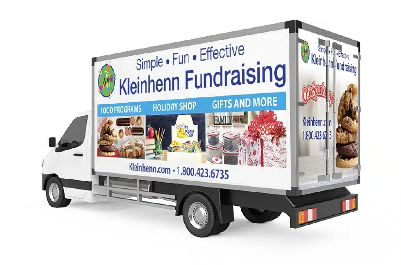 kleinhenn fundraising truck advertising